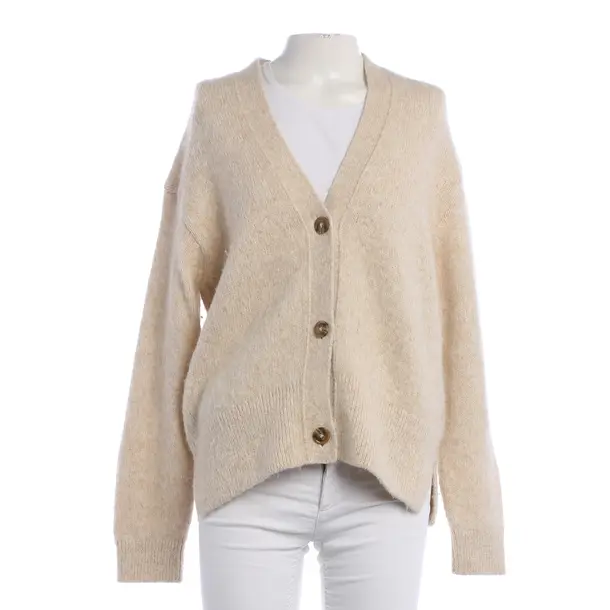 Cardigan, in Beige, Polyimide, Closed
