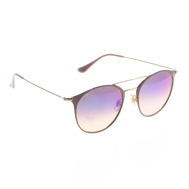 Sonnenbrille, in Gold, Kunststoff, Ray Ban