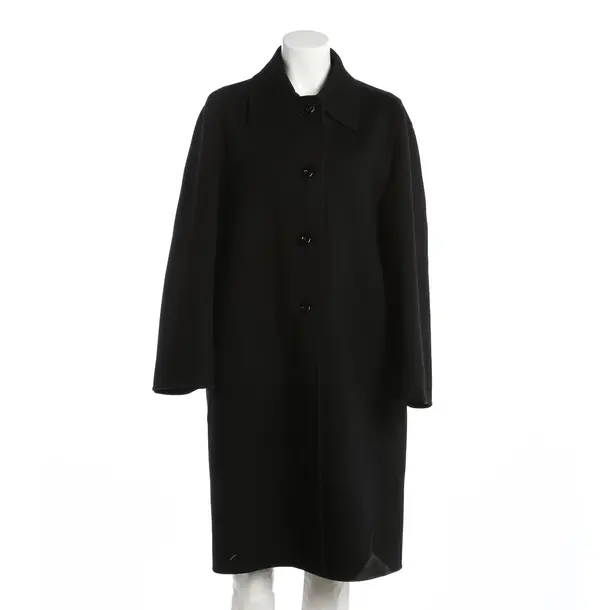 Cappotto mezza stagione, in Nero, Lana, Jil Sander