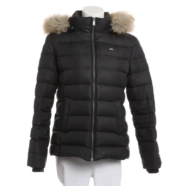 Winter Jacket, in Black, Polyester, Tommy Jeans