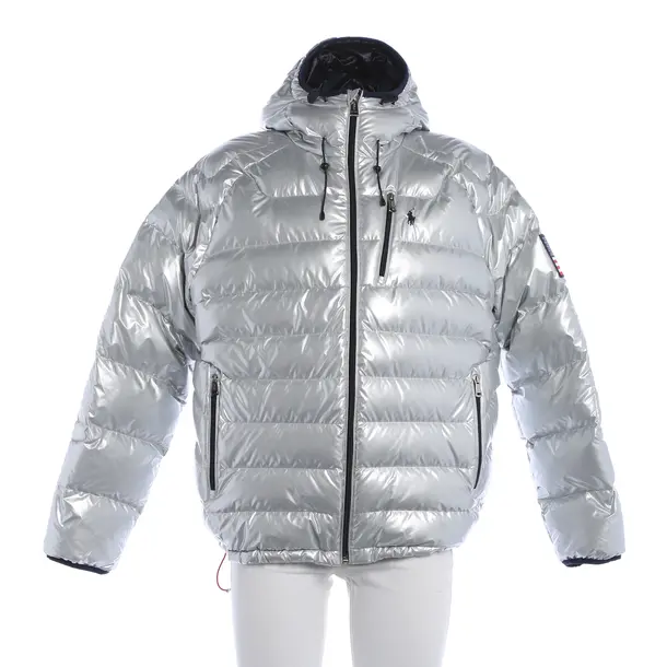 Winter Jacket, in Silver, Polyester, Polo Ralph Lauren