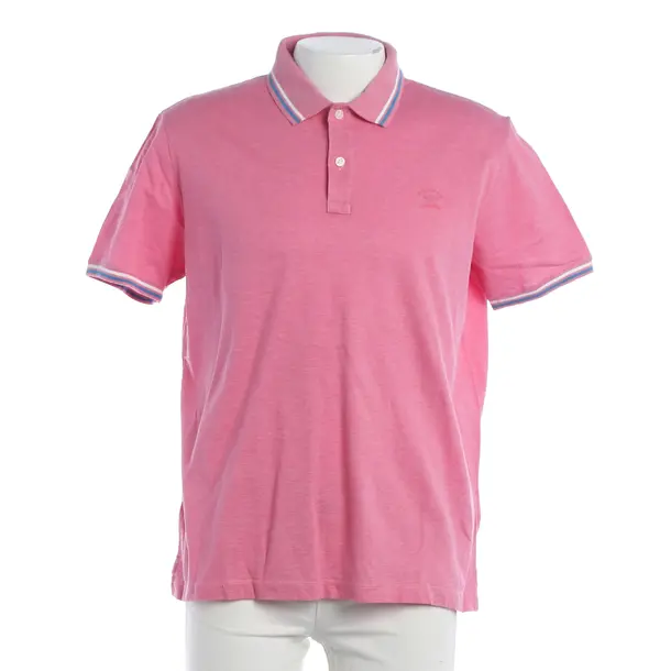 Poloshirt, in Rosa, Baumwolle, Paul & Shark