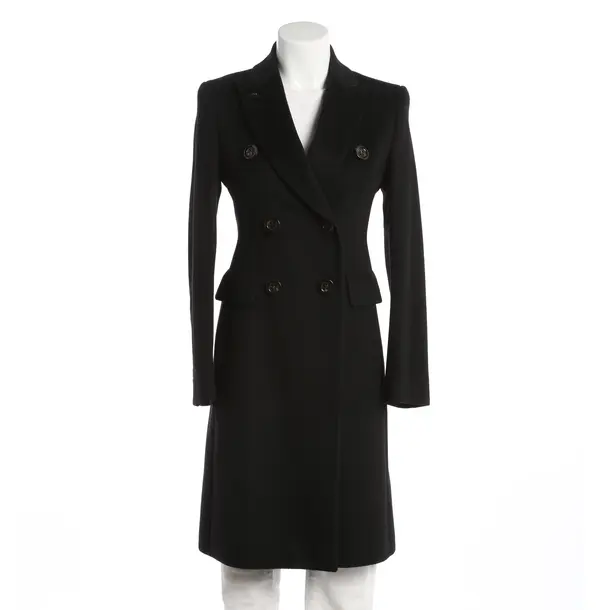 Cappotto mezza stagione, in Nero, Lana, Sportmax