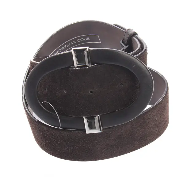 Belt, in Brown, Leather, Sportmax