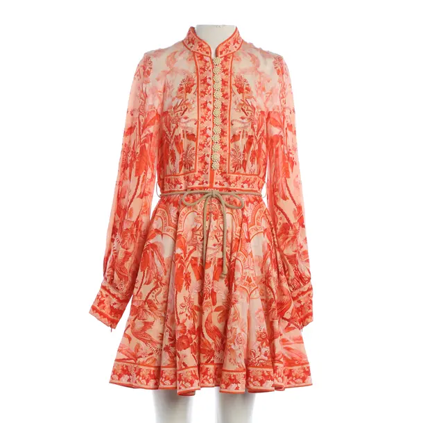 Dress, in Multicolored, Linen, Zimmermann