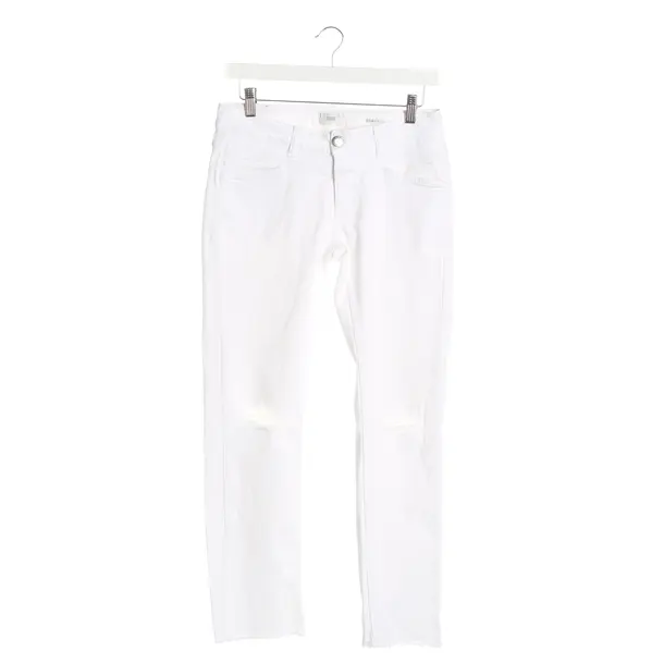 Straight Fit Jeans, in White, Cotton, Closed