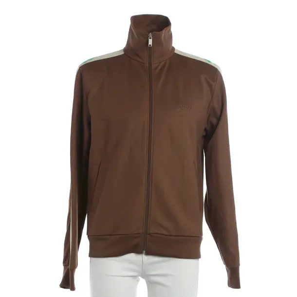 Zip-Up Hoodie, in Brown, Polyester, Autry