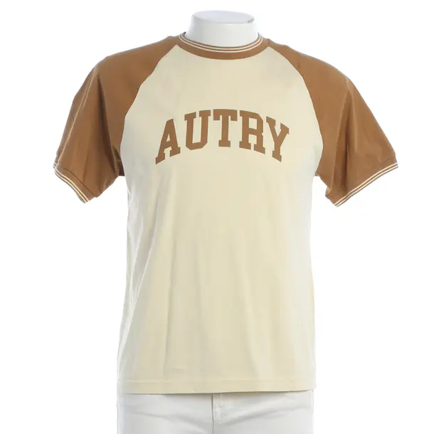 T-Shirt, in Light Brown, Cotton, Autry
