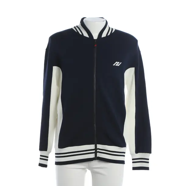 Zip-Up Hoodie, in Navy, Viscose, Autry