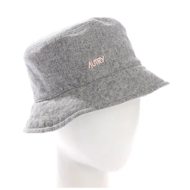 Hut, in Hellgrau, Wolle, Autry