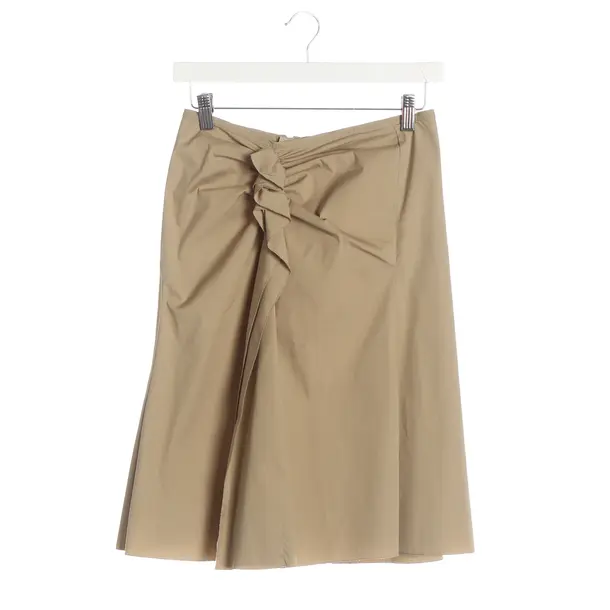 Rock, in Hellbraun, Baumwolle, Prada