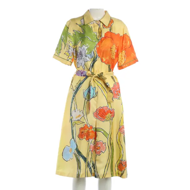 Kleid, in Mehrfarbig, Seide, Burberry