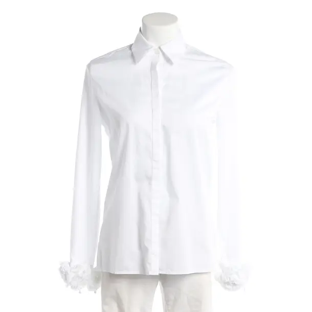 Bluse, in Weiß, Baumwolle, Victoria Beckham