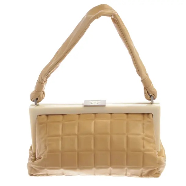 Abendtasche, in Braun, Leder, Chanel