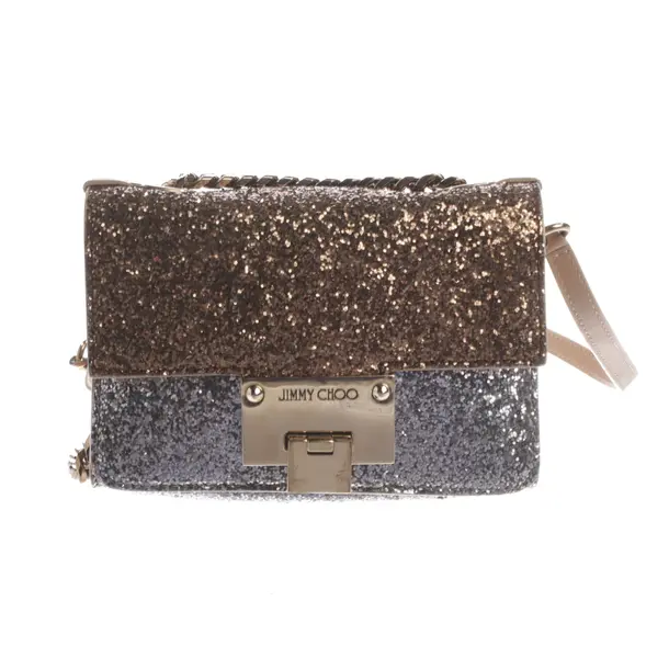 Shoulder Bag, in Brown, Leather, Jimmy Choo
