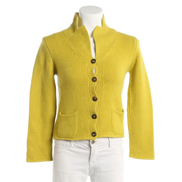 Cardigan, in Yellow, Cashmere, Iris von Arnim