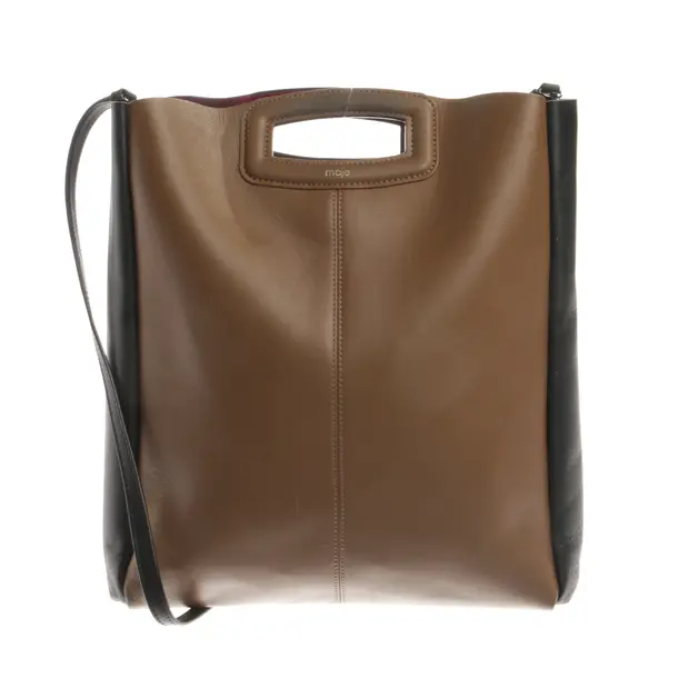 Shopper Bag, in Brown, Leather, Maje
