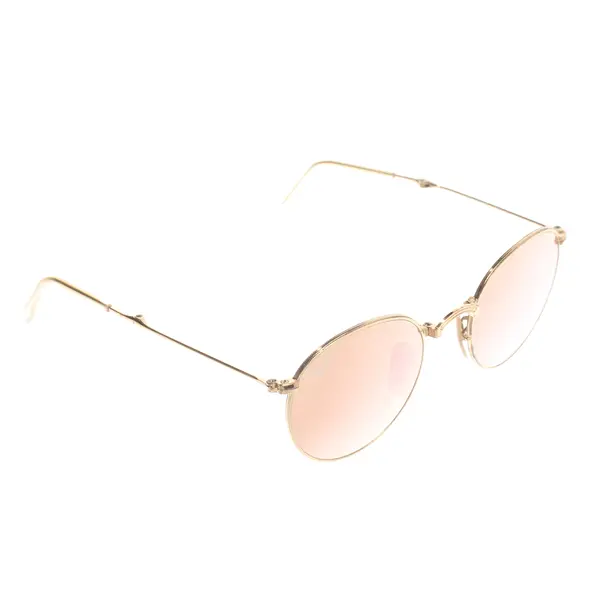Sonnenbrille, in Gold, Kunststoff / Metall, Ray Ban
