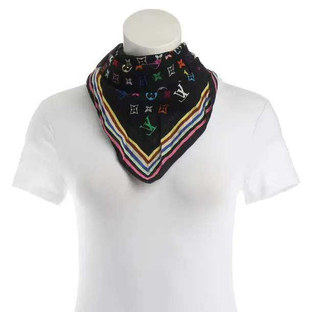 Shawl, in Multicolored, Cotton, Louis Vuitton
