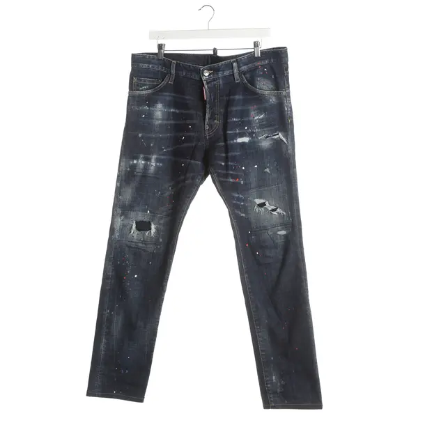 Jeans Slim Fit, in Navy, Baumwolle, Dsquared