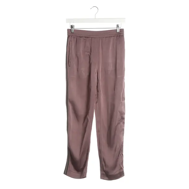 Pants, in Purple, Viscose, Brunello Cucinelli