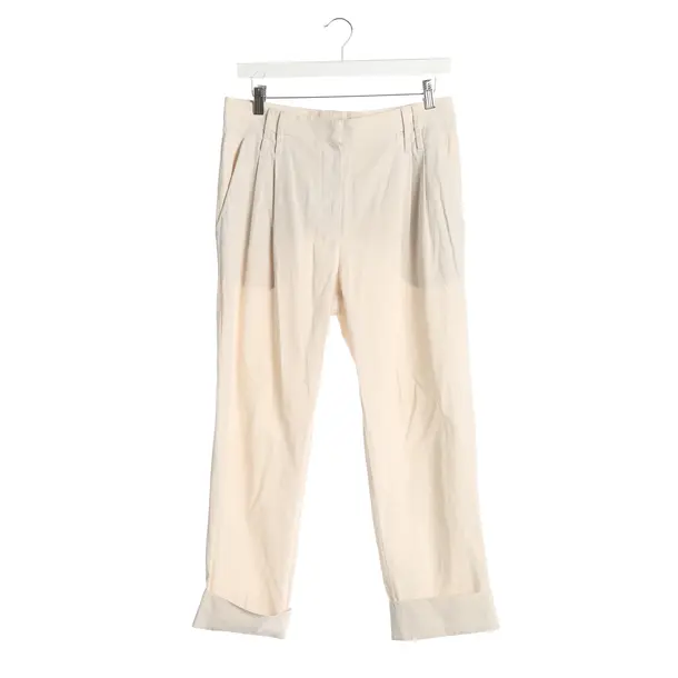 Pants, in Beige, Cotton, Brunello Cucinelli