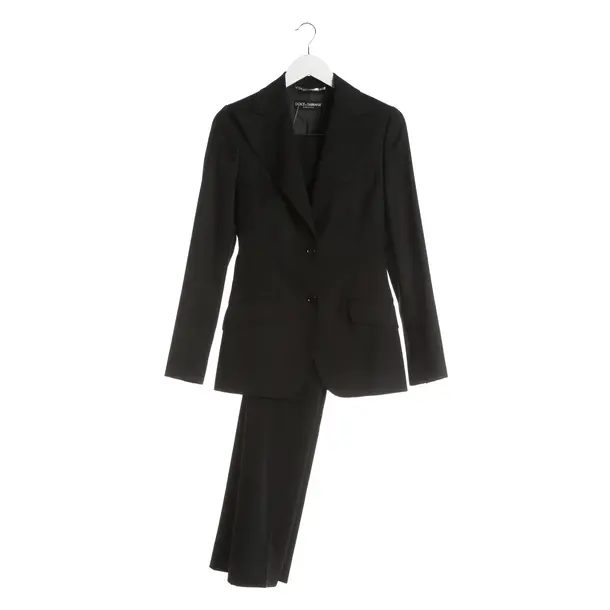 Hosenanzug, in Schwarz, Wolle, Dolce & Gabbana