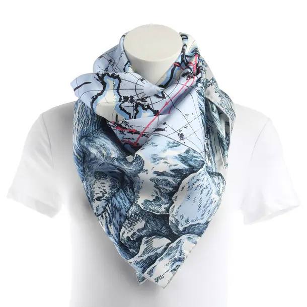 Shawl, in Multicolored, Silk, Dior