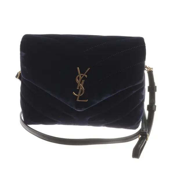 Cross Body Bag, in Navy, Other Material, Saint Laurent