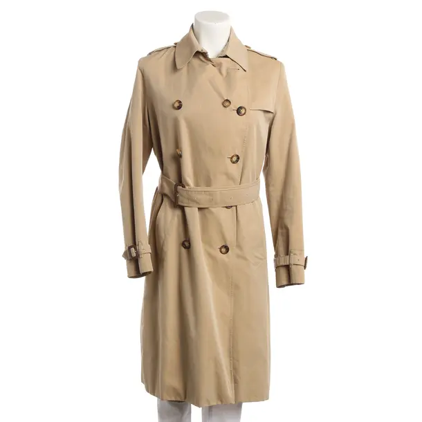 Coat, in Camel, Cotton, Burberry
