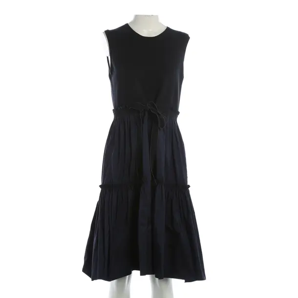 Dress, in Navy, Cotton, Moncler
