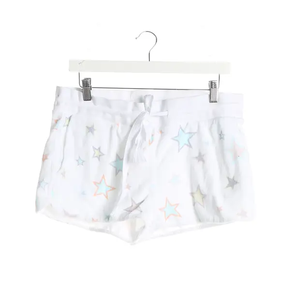 Shorts, in White, Cotton, Juvia