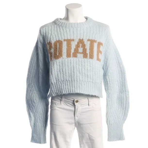 Jumper, in Light Blue, Wool, Rotate Birger Christensen