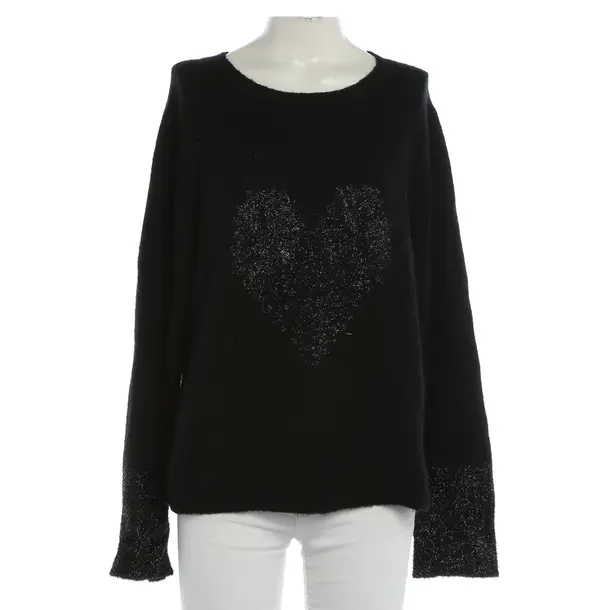Jumper, in Black, Wool, Grace