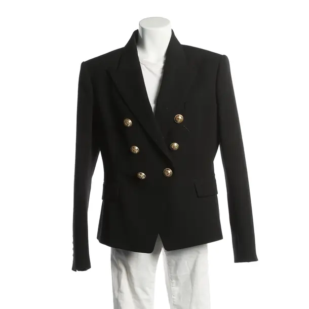 Blazer, in Black, Wool, Balmain