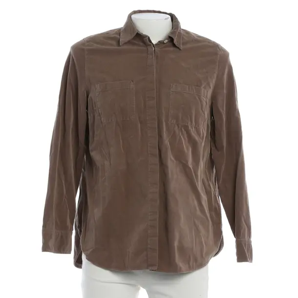 Blouse, in Brown, Cotton, Van Laack