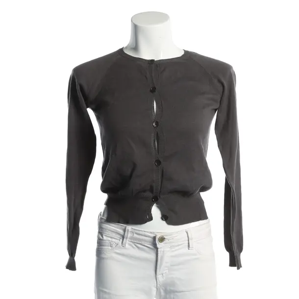 Cardigan, in Dark Gray, Cotton, Marni