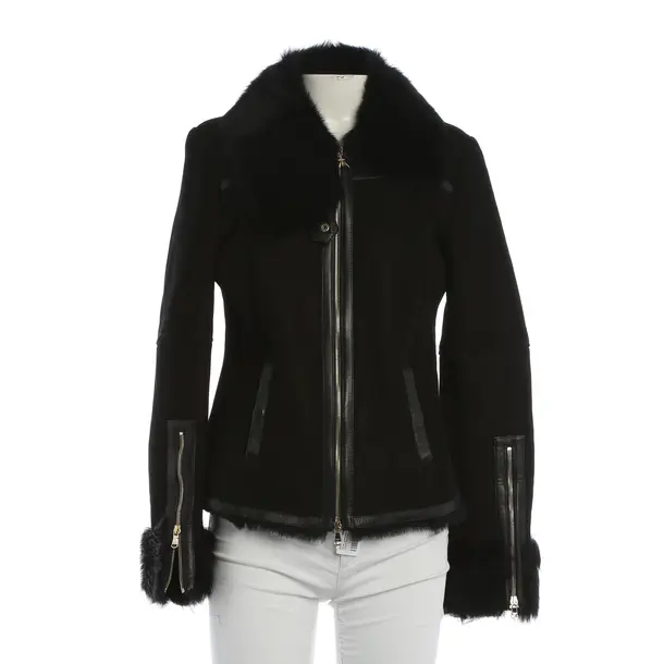 LeatherJacket, in Black, Leather, Patrizia Pepe