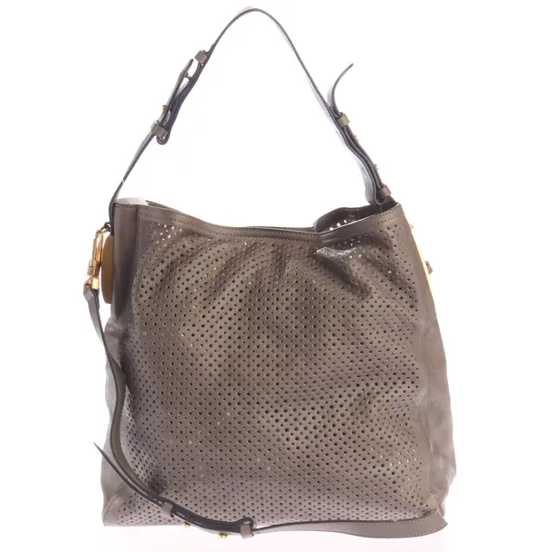 Shopper Bag, in Gray, Leather, Coccinelle