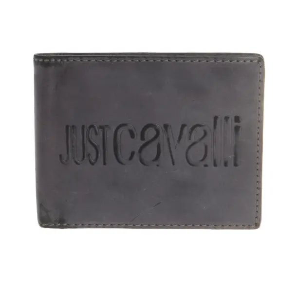 Wallet, in Gray, Leather, Just Cavalli
