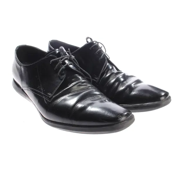 Scarpe stringate, in Nero, Prada