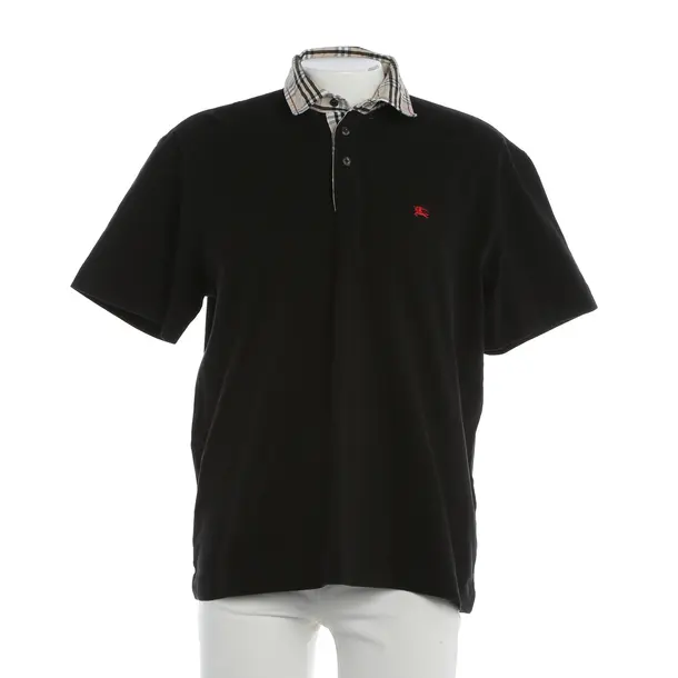 Polo, in Nero, Cotone, Burberry