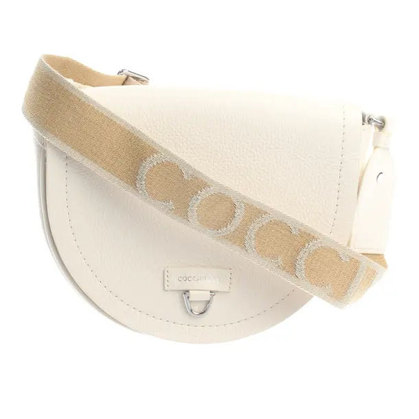 Cross Body Bag, in Beige, Leather, Coccinelle