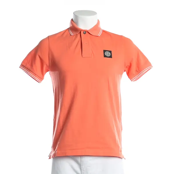 Polo Shirt, in Orange, Cotton, Stone Island