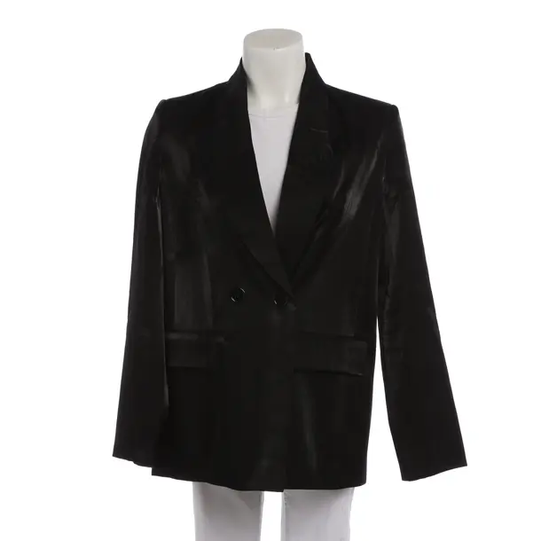 Blazer in Black, Viscose, Mrs & Hugs