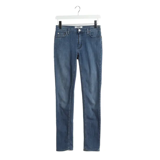 Straight Fit Jeans in Blue, Cotton, Acne Studios