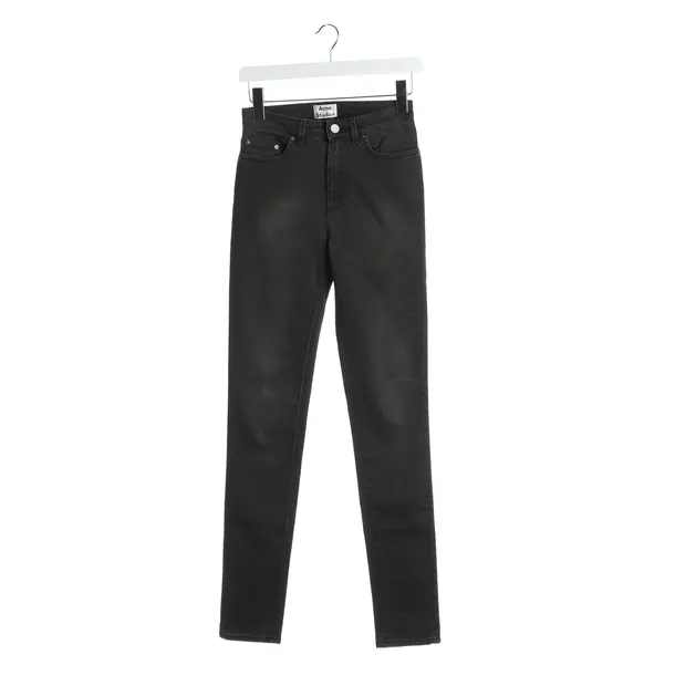 Straight Fit Jeans in Gray, Cotton, Acne Studios
