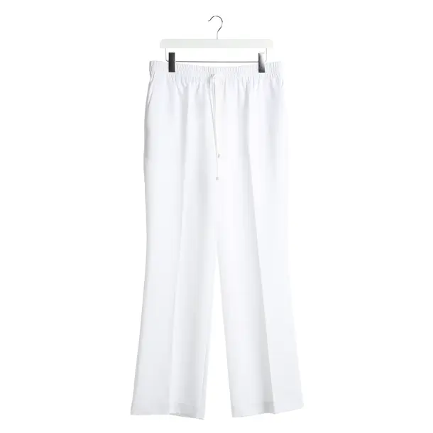 Pants, in White, Polyester, Herzensangelegenheit