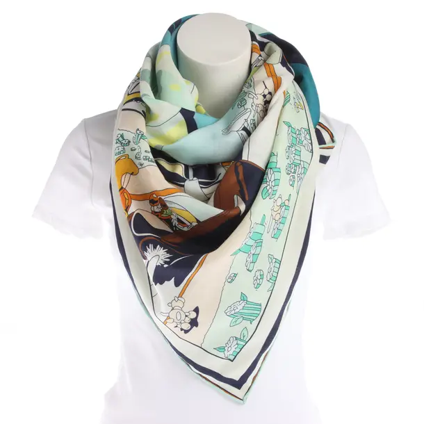 Shawl in Multicolored, Cashmere, Hermès