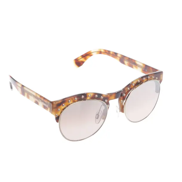 Sonnenbrille in Braun, Kunststoff, Vivienne Westwood